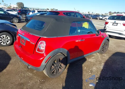 2013 Mini Convertible Cooper from USA, damaged, VIN WMWZN3C55DT568277